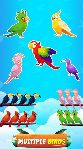 Screenshot Bird Sort - Color Birds Game