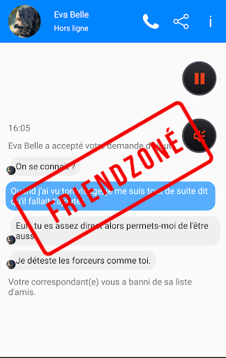 Friendzoné captures d'écran apk mod pirater preuve 2