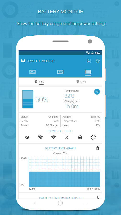   Powerful System Monitor – Capture d'écran 