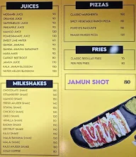 Flavours Street menu 1