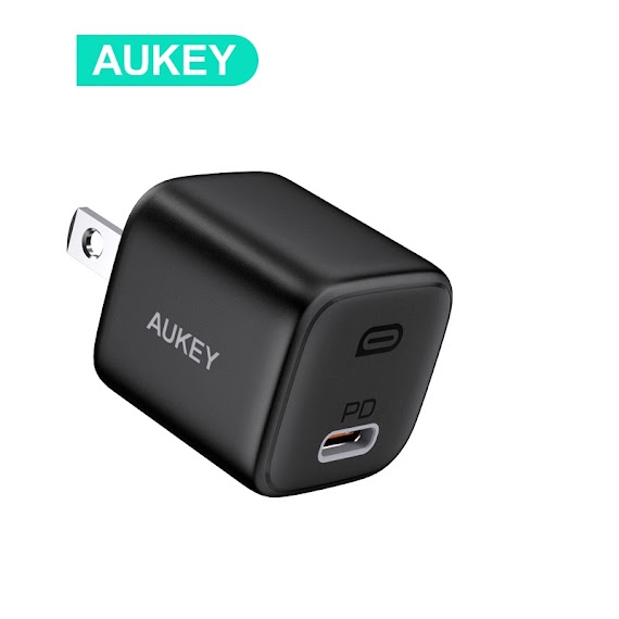 Củ Sạc Aukey Pa - B1 20W Usb C Trợ Cục Sạc Nhanh Type C Pd Cho Iphone 14 13 12 11 X 8