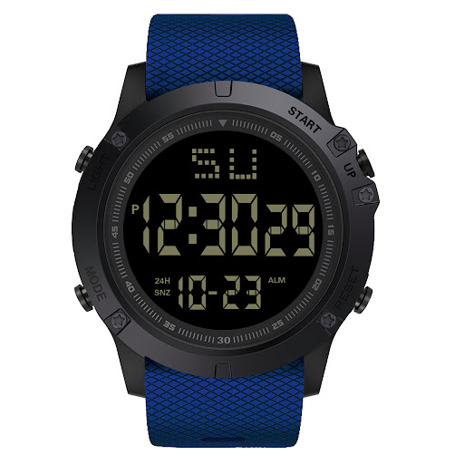 Title 9, Mens Electronic Watch Sport Stainless Steel Wa...