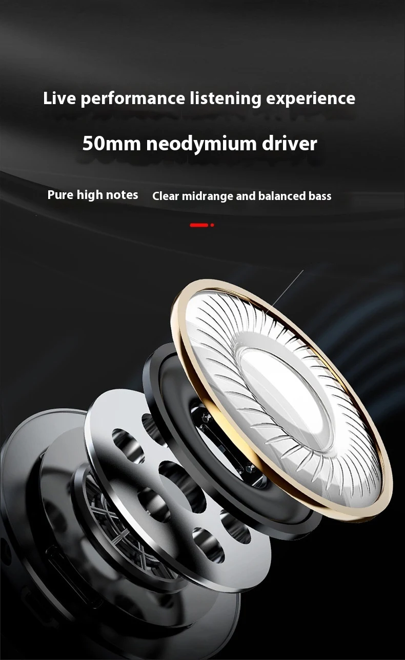 Title 5, Three-frequency balanced wired head-mounted mon...