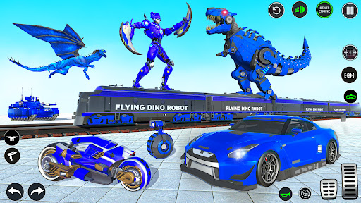 Screenshot Dino Transform Robot Games