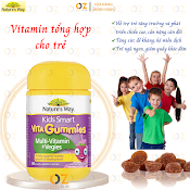 Vitamin Tổng Hợp Cho Trẻ Multi - Vitamin +Vegies Nature's Way Úc Hỗ Trợ Sự Tăng Trưởng, Phát Triển Lành Mạnh Và Tăng Sức Đề Kháng - Oz Slim Store