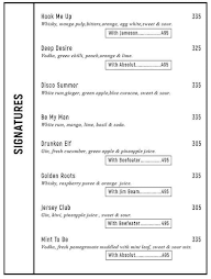 Black Plus White menu 1