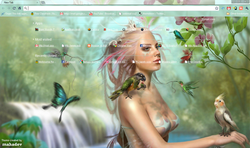 Fantasy Girl 1280x800