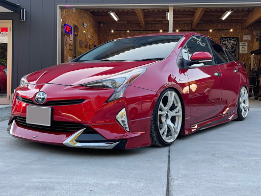 プリウス Zvw50のプリウス50 車高調 リアピースストレート スペジールに関するカスタム メンテナンスの投稿画像 車のカスタム情報はcartune
