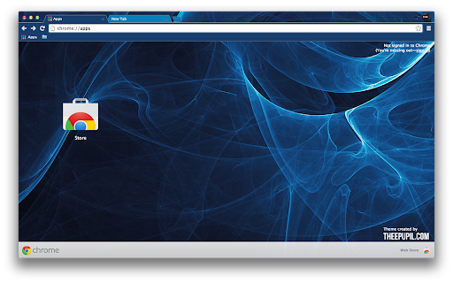 Abstract Blue Preview 1