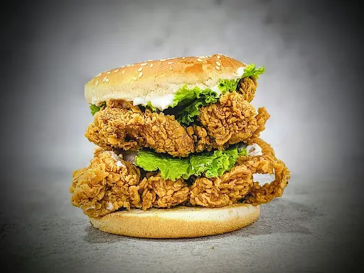 Double Zinger Chicken Burger