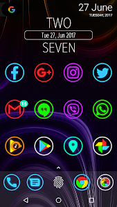 Neon Glow Rings Icon Pack v1.2.0