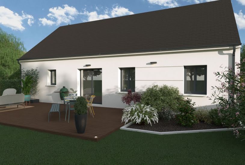  Vente Terrain + Maison - Terrain : 500m² - Maison : 80m² à Chançay (37210) 