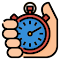 Item logo image for G-meet speaking time tracker.