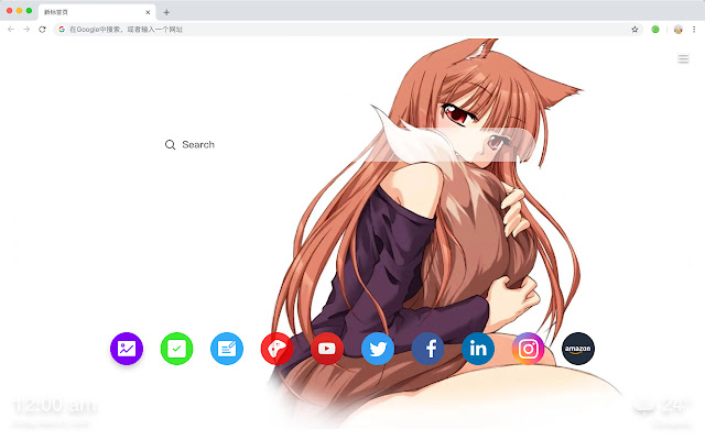 Anime 4K New Tab Page HD Hot Animated Theme