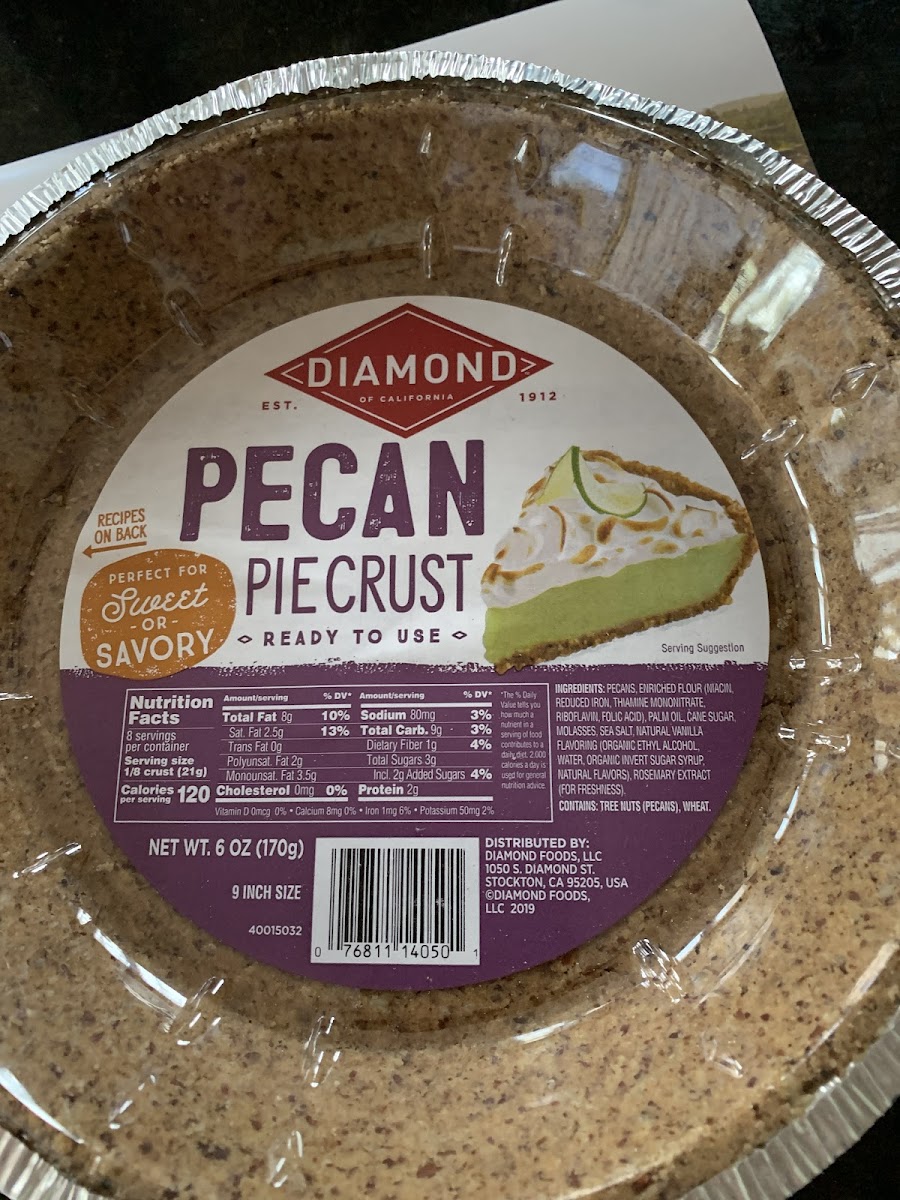 Pecan Pie Crust