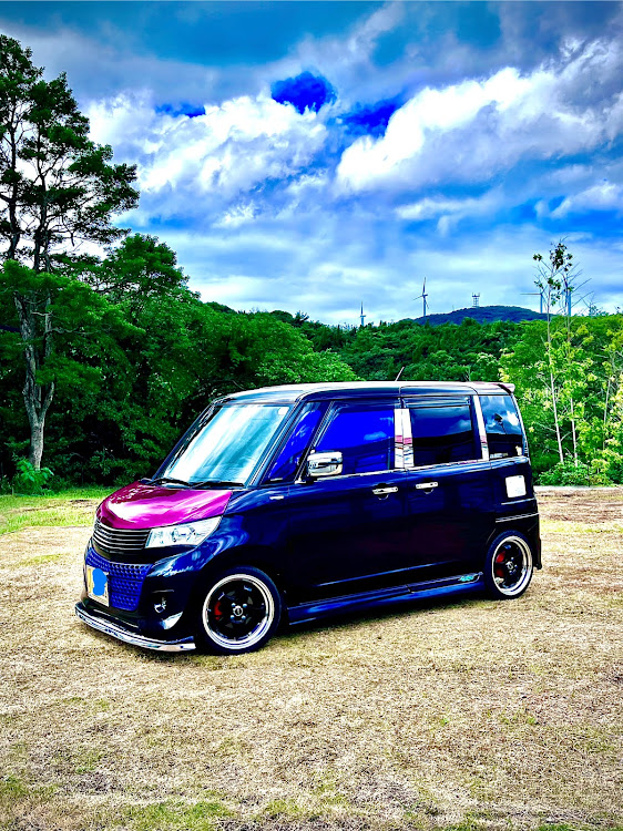 パレットSWのいつもいいね👍コメントありがとうございます🥹・🙇フォロワーの皆様に感謝🙇‍♂️・自己満投稿✨秘密基地編🕋・暑さで車熱ダウン中🫣🥺・お盆休みは🎌6連休😁🏝️🎐に関するカスタム事例の投稿画像2枚目