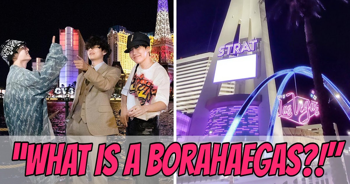 BTS fans paint night of Las Vegas purple