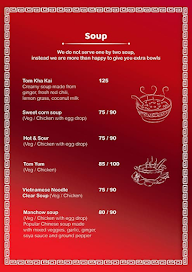 Noodle House menu 1