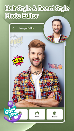 Boys Photo Editor - Men HairStyle, Beard styles