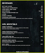 LVEL - Bar & Dinner menu 5