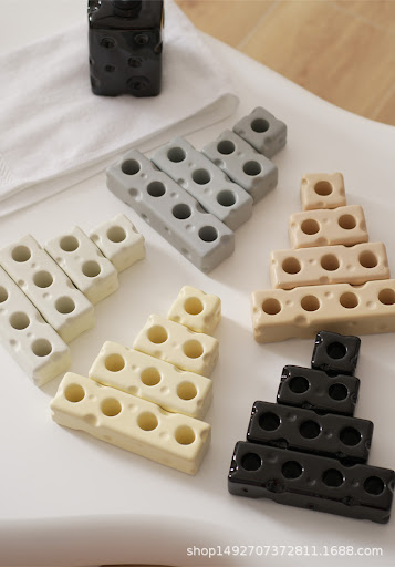 Title 9, Cheese Porous Ceramic Toothbrush Holder, keeps ...