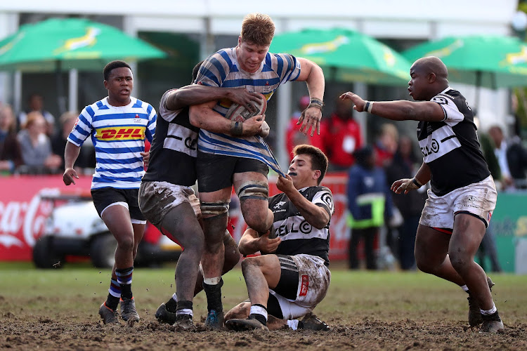 Evan Roos of Western Province during the 2018 Craven Week Final Rugby match between Western Province and the Sharks at Paarl Boys High, Paarl on July 14 2018.