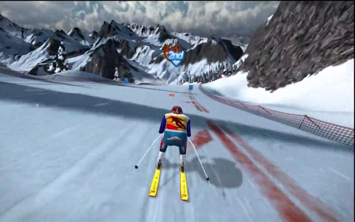Speed Downhill Ski