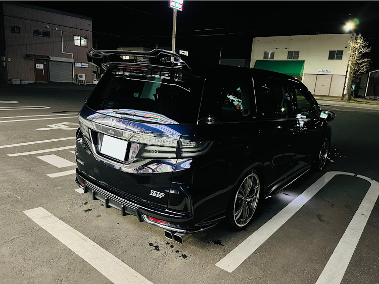 オデッセイの北海道・黄砂まみれ・洗車に関するカスタム事例の投稿画像2枚目