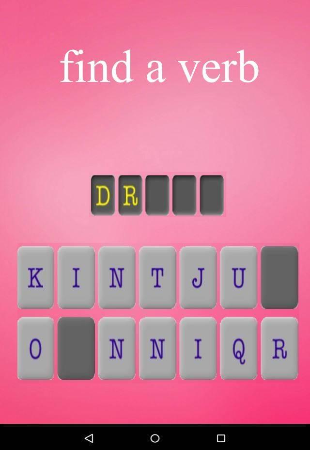 Irregular English Verbs - Preterit Screen 2