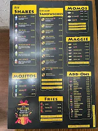 Shakes Theory menu 1