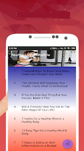Healthy living lifestyle with full fitness tip(圖2)-速報App