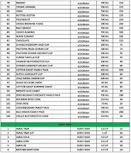 Prasanna Sweets And Snacks menu 7