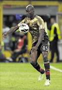 VICTIMISED:
       Mario Balotelli of AC Milan. 
        Photo: Getty Images