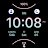 Sporty Pink Blue Watch Face icon