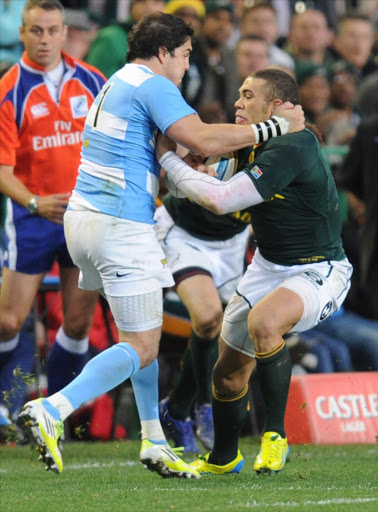 Horacio Agulla of Argentina is one of the two changes made by the Pumas ahead of their rematch with the Springboks. File photo