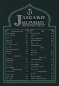 Jaigarh Kitchen menu 1