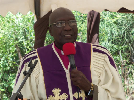 AIC Bishop Silas Yego. /FILE