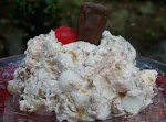 Cherry Banana Snicker Salad was pinched from <a href="http://dessert.food.com/recipe/cherry-banana-snicker-salad-259382" target="_blank">dessert.food.com.</a>