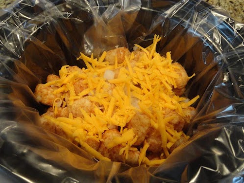 Crock Pot Cheesy Hash Brown Casserole