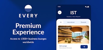 EVERY: business lounges & eSim Screenshot 1 of 7