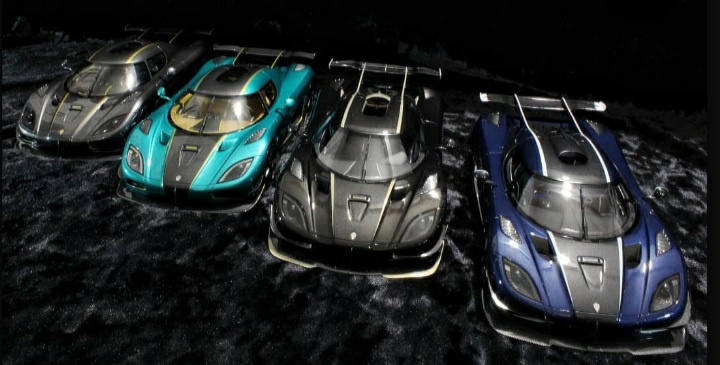 もやし🇸🇪さんが投稿したFrontiArt・1:18・Koenigsegg・AgeraRS・アゲーラに関するカスタム事例の投稿画像1枚目