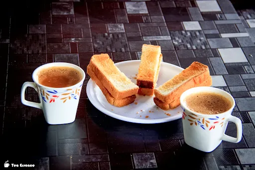 Tea With Bread Butter Toast