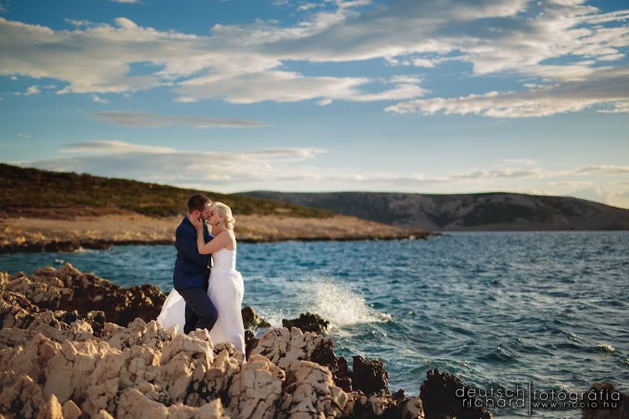 Fotografo di matrimoni Richárd Deutsch (ricciohu). Foto del 3 marzo 2019