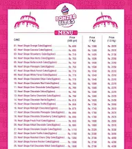 Cake Bonzer Bites menu 2