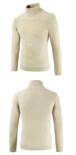 Title 5, Cardigan mens turtleneck sweater