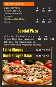 The Pizza Choice menu 4