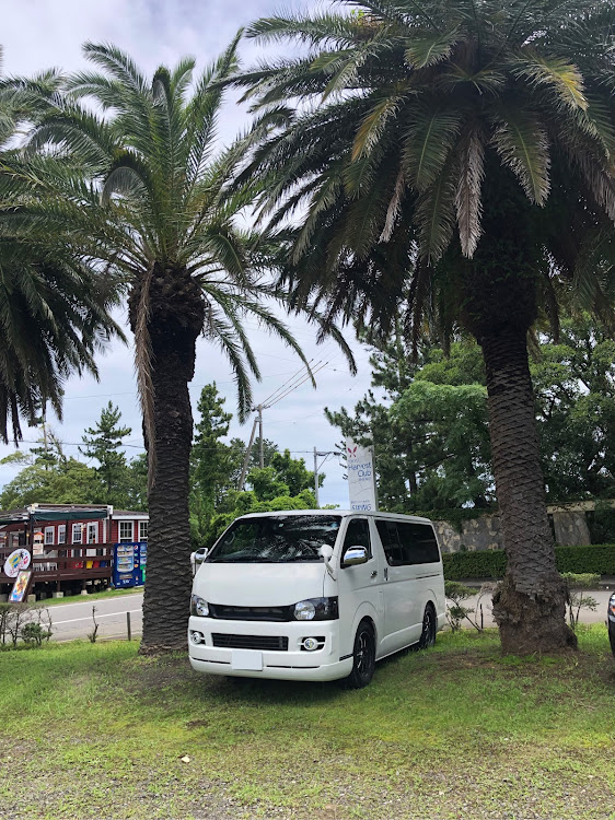 ハイエースのハイエース・静波海岸・ドライブ・静波スウィングビーチに関するカスタム事例の投稿画像1枚目