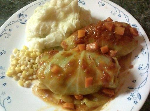 Golabki Stuffed Cabbage Rolls Just A Pinch Recipes