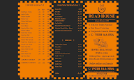 Road House menu 1