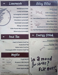 The Energy Zone menu 1